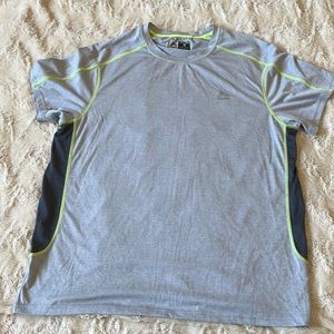 NWOT RBX Performance Short Sleeve Bret/ Navy Blue Green T-Shirt Size XL